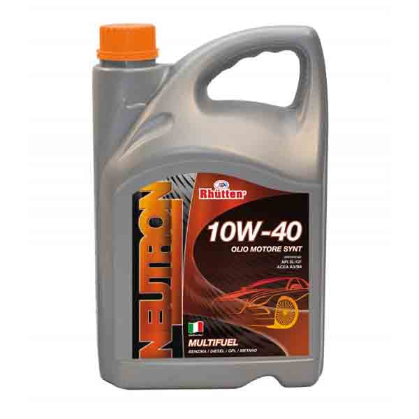 Olio motore base sintetica 10W-40 - 4 litri - Acea A3/B4 – Il Fusto.it:  Enjoy Your Engine